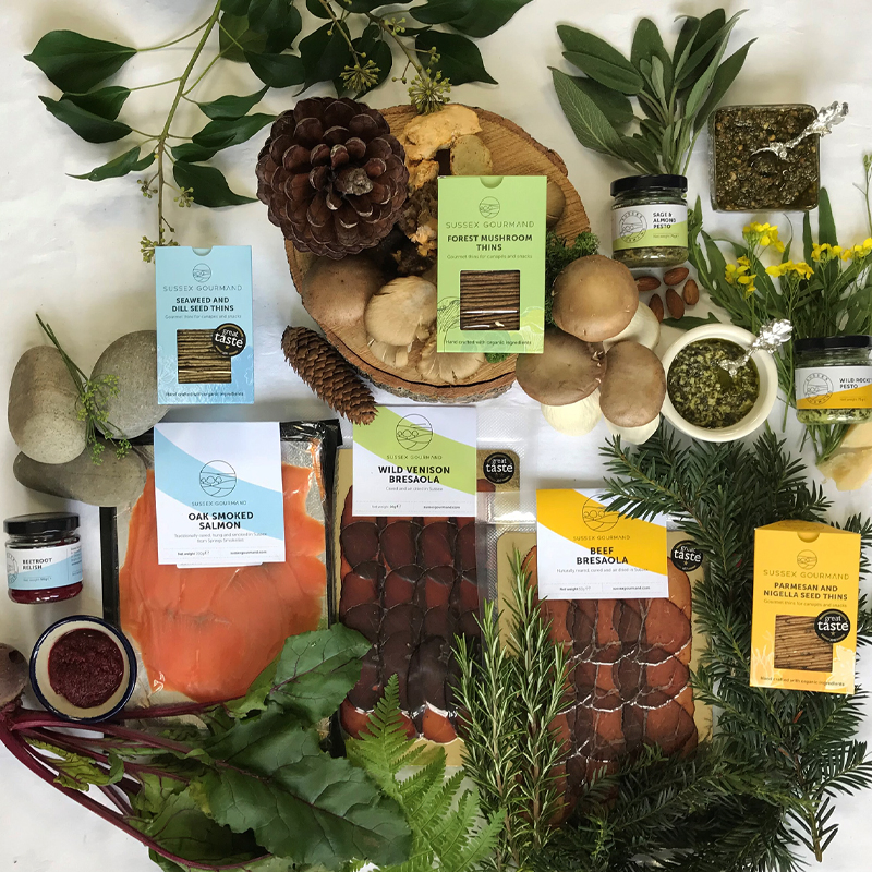 Canapés Gift Box: Forest, Field and Sea